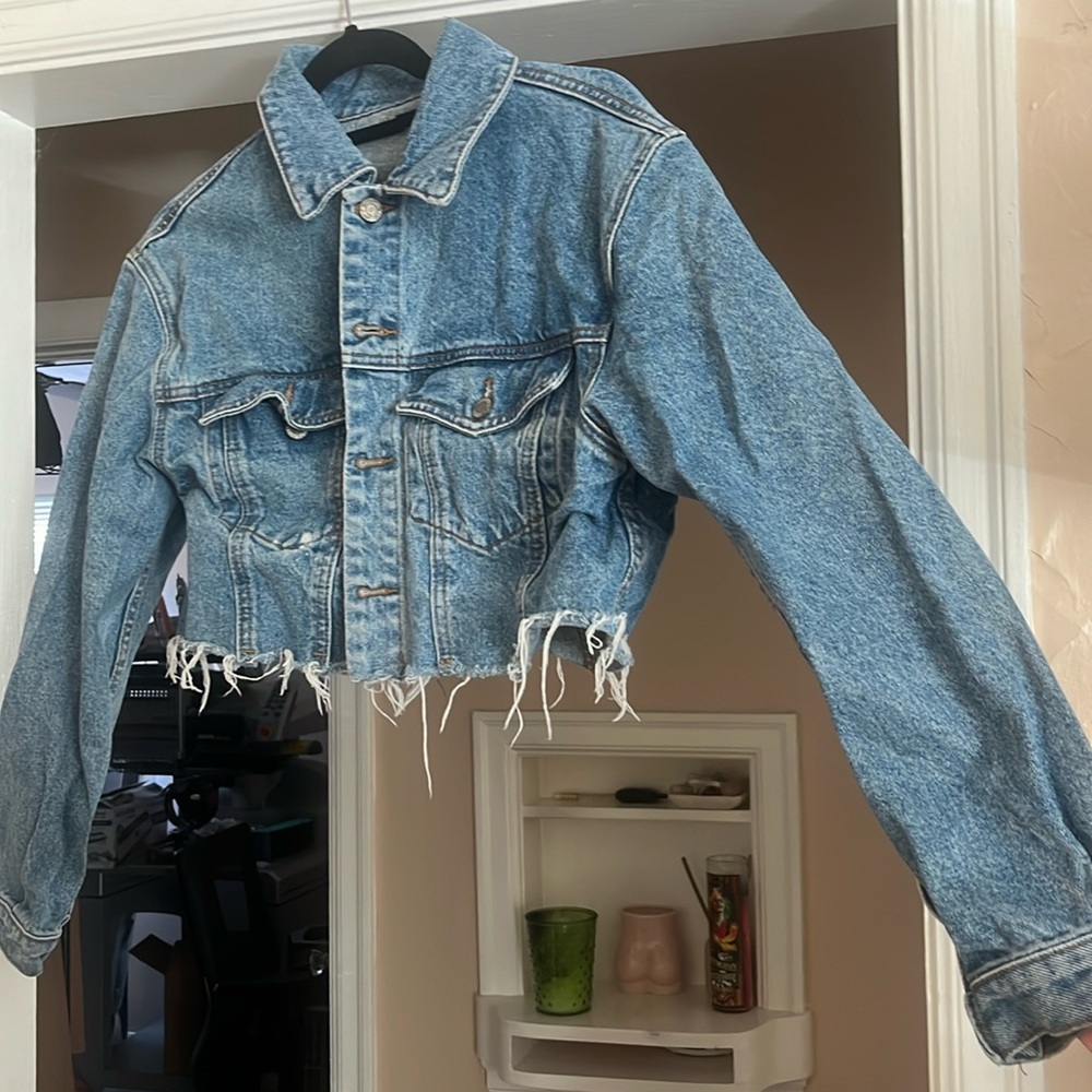 Cropped Jean jacket